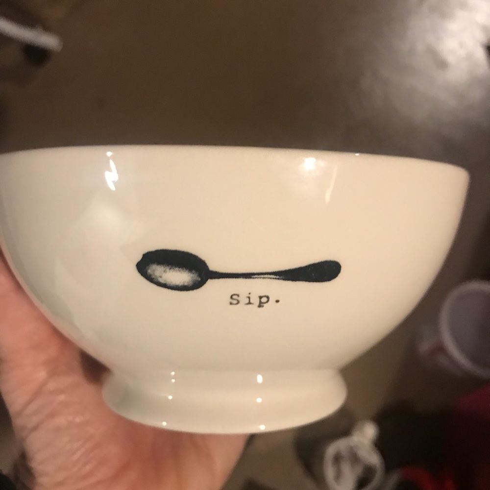 Rae Dunn ‘Sip’ Bowl.  NWT.